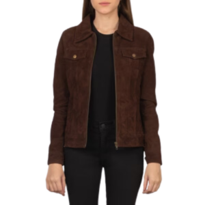 Suede Trucker Jacket