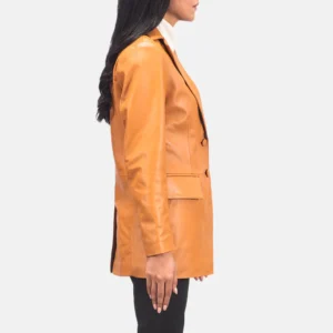 Women_s_Norma_Brown_Leather_Blazer